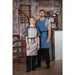 Southside Linen Blend Bib Apron Grey Southside
