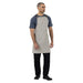 Southside Linen Blend Bib Apron Grey Southside