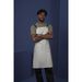 Southside Linen Blend Bib Apron Grey Southside