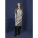 Southside Linen Blend Bib Apron Grey Southside