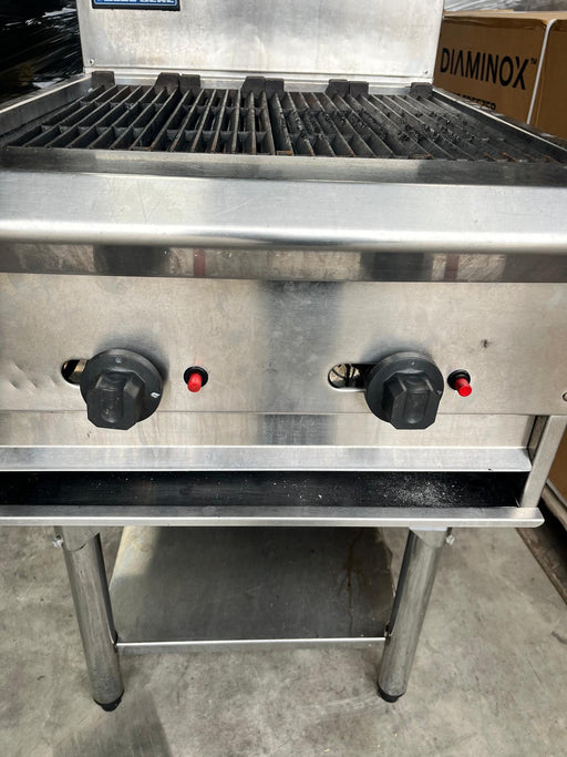 Blue Seal 60cm Natural Gas CharGrill On Stand Grills /Griddles-Refurbished Canmac Refurbished