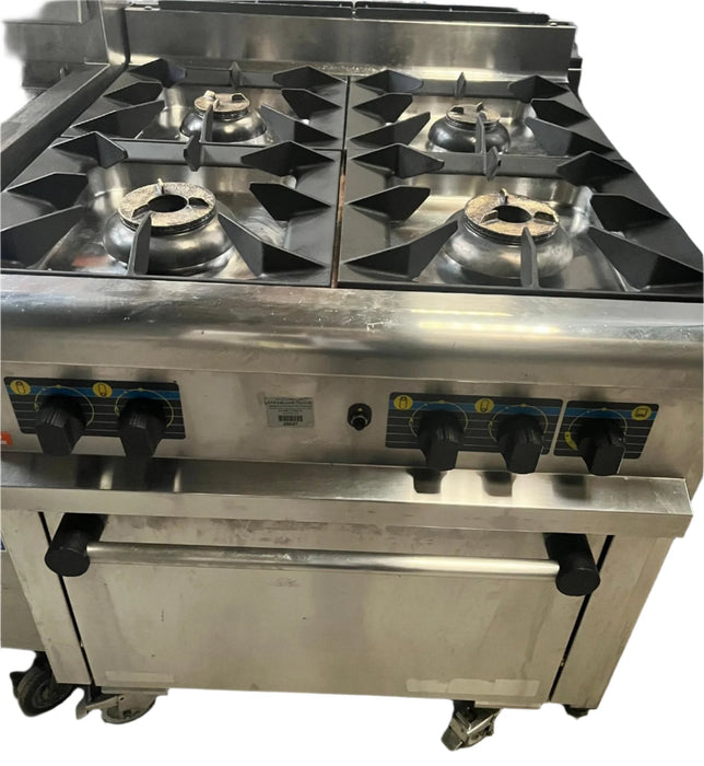 Bonnet 4 Burner Gas Ranges-Refurbished