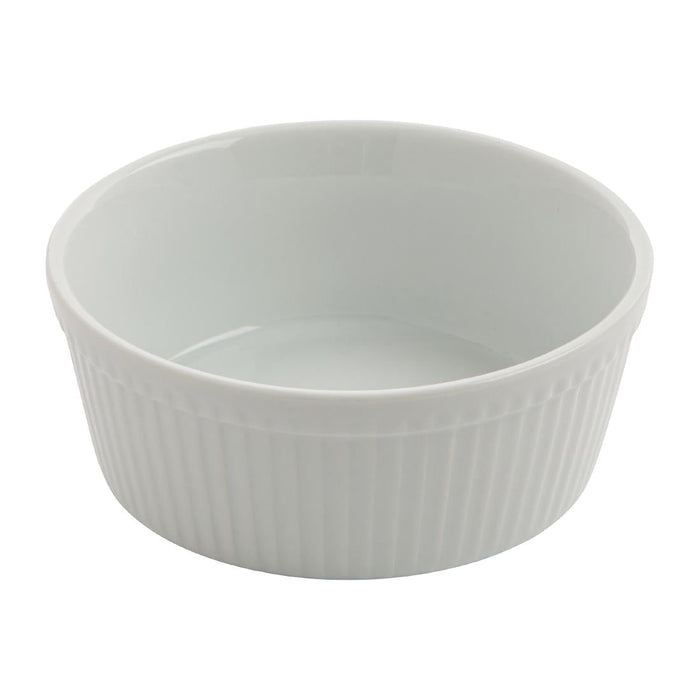 Olympia Whiteware Round Pie Dishes 134mm (6 Pack) Olympia