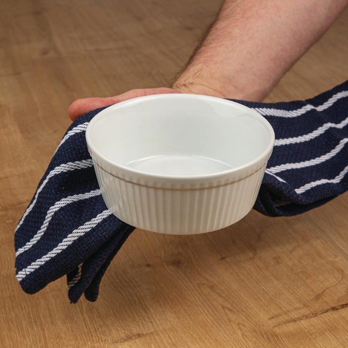 Olympia Whiteware Round Pie Dishes 134mm (6 Pack) Olympia