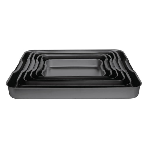 Vogue Anodised Aluminium Roasting Dish 370mm Vogue