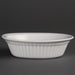 Olympia Whiteware Oval Pie Dishes 170mm (6 Pack) Olympia