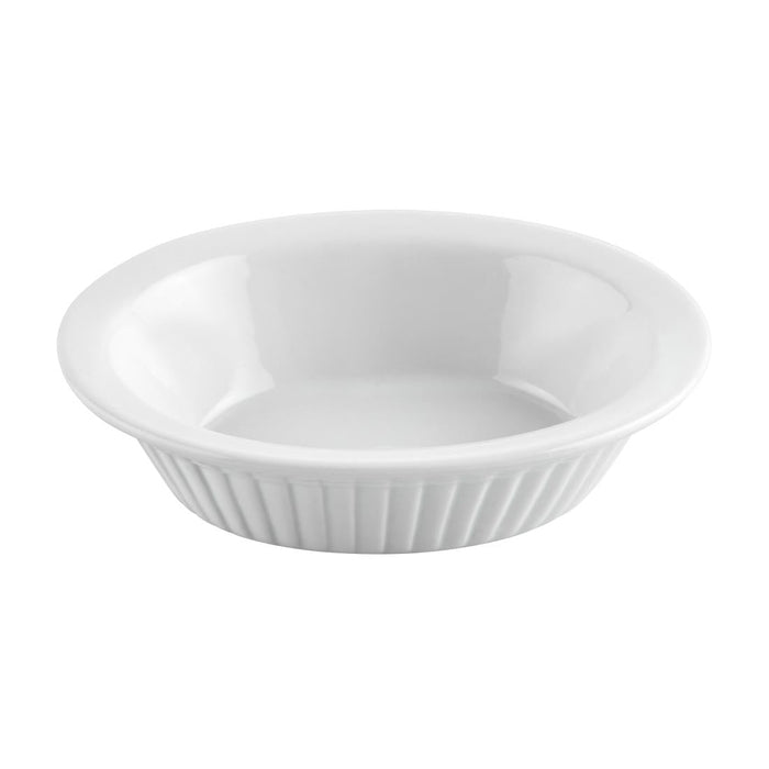 Olympia Whiteware Oval Pie Dishes 170mm (6 Pack) Olympia