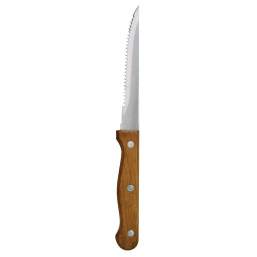 Olympia Steak Knives with Merbau Wood Handles (12 Pack) Olympia