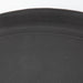Olympia Kristallon Polypropylene Oval Non-Slip Tray Black 685mm Olympia