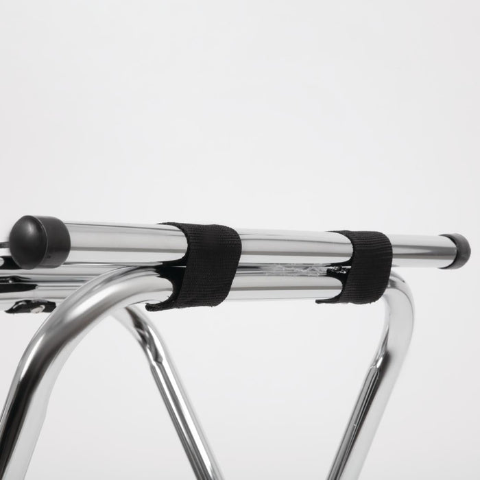 Olympia Chrome-Plated Steel Folding Tray Stand Olympia