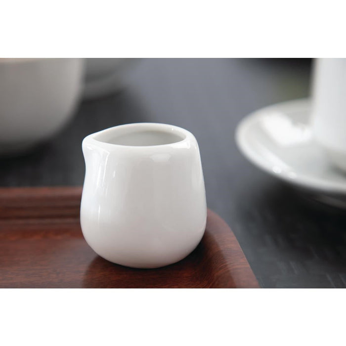 Olympia Whiteware Compact Jugs 43ml (12 Pack) Olympia
