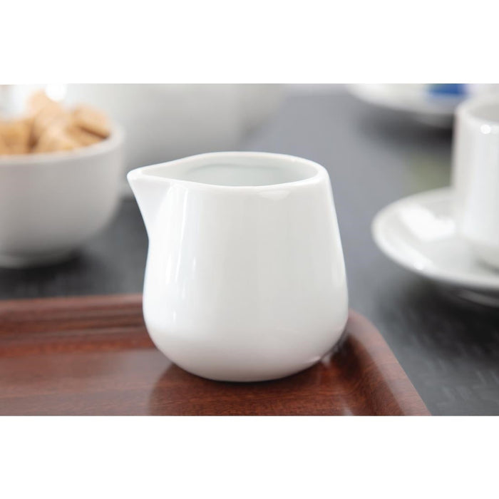 Olympia Whiteware Compact Jugs 228ml (12 Pack) Olympia
