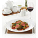 Olympia Lumina Round Saucers White 143mm (6 pack) Olympia