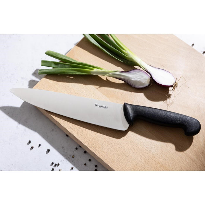 Hygiplas Chef Knife Black 25cm Hygiplas