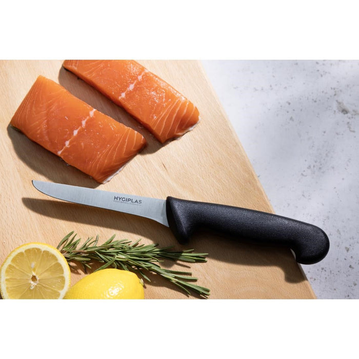 Hygiplas Boning Black Knife 12.5cm Hygiplas