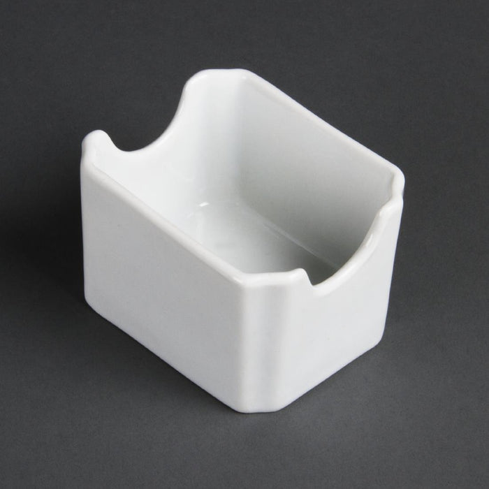 70(H)x 90(W)mm/ 2 3/4x 3 1/2". White. Pack quantity: 6.