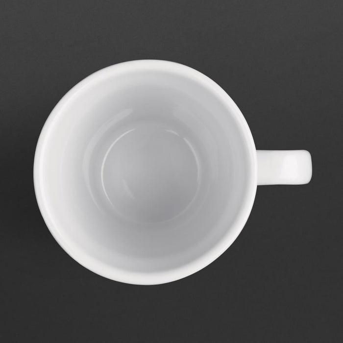 Olympia Whiteware Latte Mugs 310ml 11oz (12 Pack) Olympia
