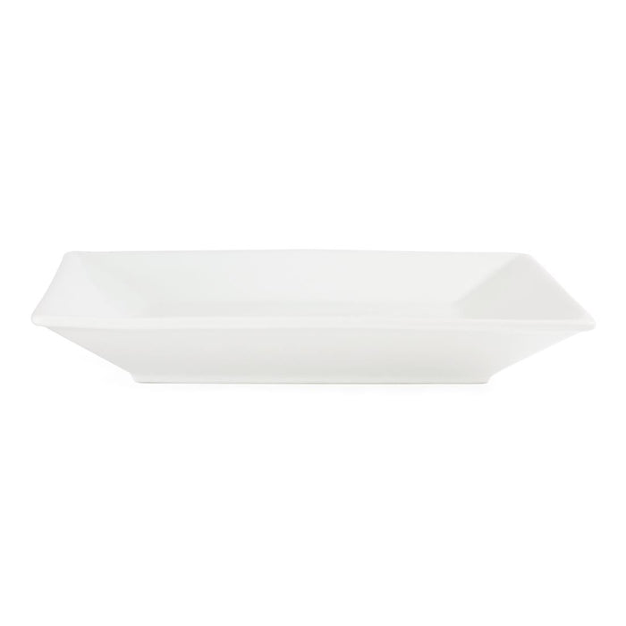Olympia Whiteware Square Plates Wide Rim 250mm (6 Pack) Olympia
