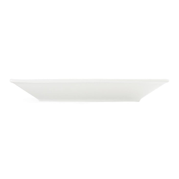 Olympia Whiteware Square Plates Wide Rim 250mm (6 Pack) Olympia