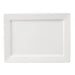 Olympia Whiteware Wide Rim Rectangular Platter 400x295mm Olympia
