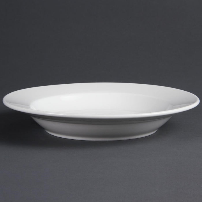 Olympia Whiteware Deep Plates 270mm 430ml (6 Pack) Olympia