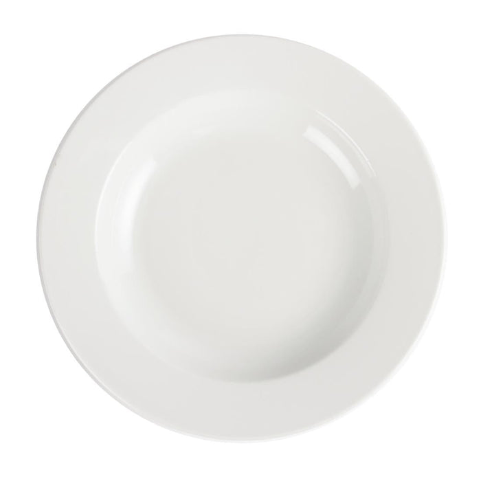 Olympia Whiteware Deep Plates 270mm 430ml (6 Pack) Olympia