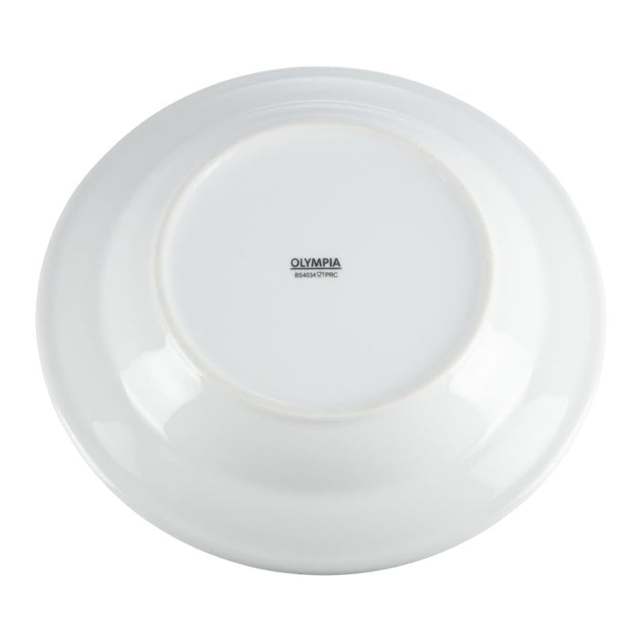 Olympia Whiteware Deep Plates 270mm 430ml (6 Pack) Olympia