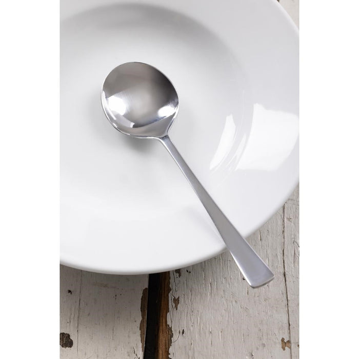 Olympia Clifton Soup Spoons (12 Pack) Olympia