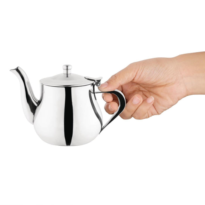 Olympia Arabian Stainless Steel Teapot 400ml Olympia