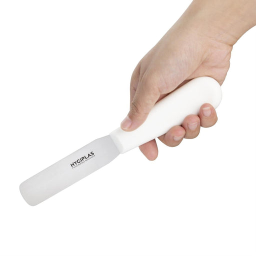 Hygiplas Straight Blade Palette Knife White 10cm Hygiplas