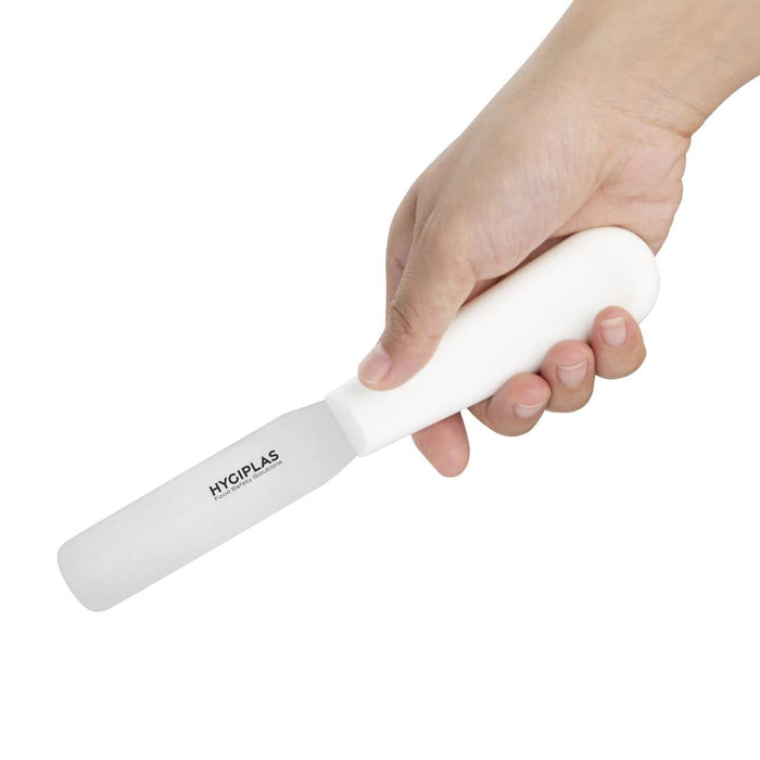 Hygiplas Straight Blade Palette Knife White 10cm Hygiplas