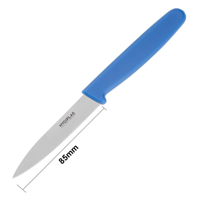 Hygiplas Paring Knife Blue 8.5cm Hygiplas