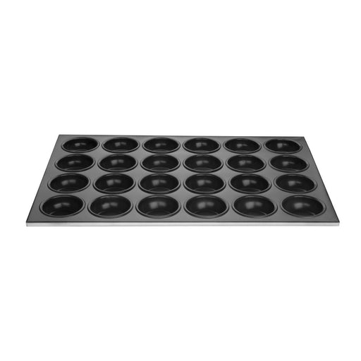 Vogue Aluminium Non-Stick Muffin Tray 24 Cup Vogue