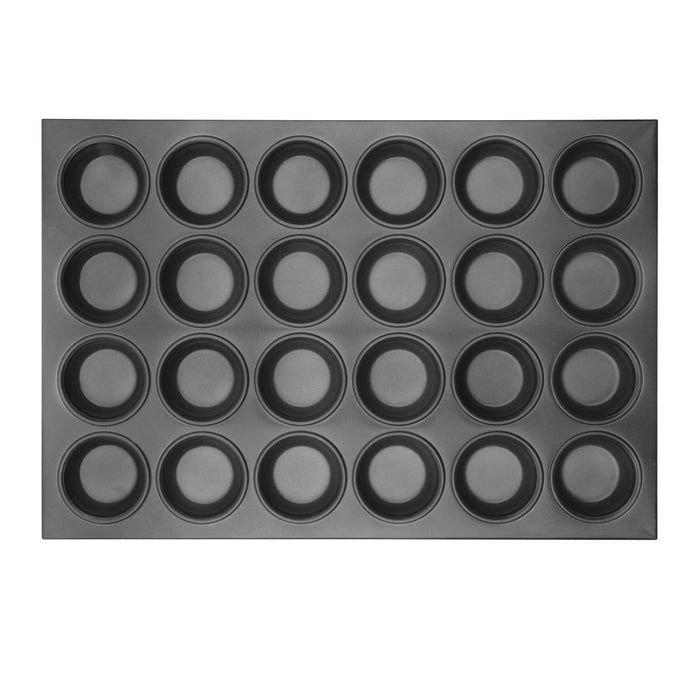 Vogue Aluminium Non-Stick Muffin Tray 24 Cup Vogue