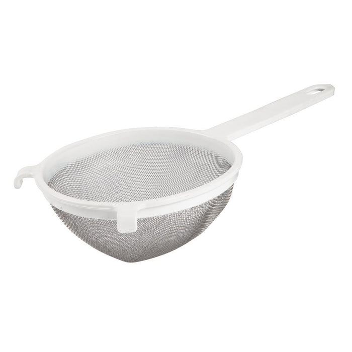7"(Ø). Stainless steel mesh. Polypropylene frame