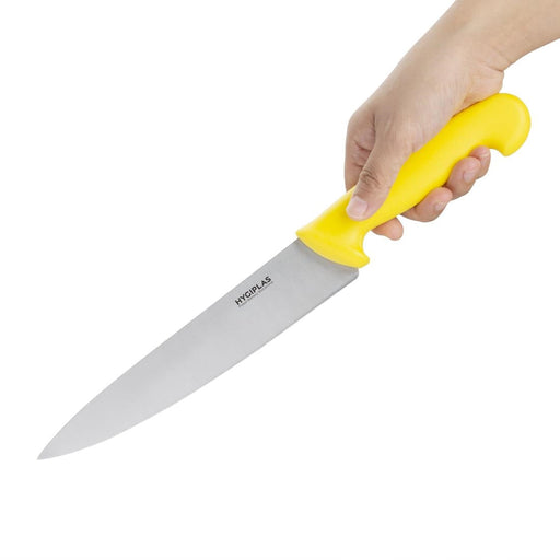 Hygiplas Chef Knife Yellow 21.8cm Hygiplas