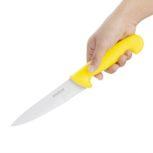 Hygiplas Chef Knife Yellow 15.5cm Hygiplas