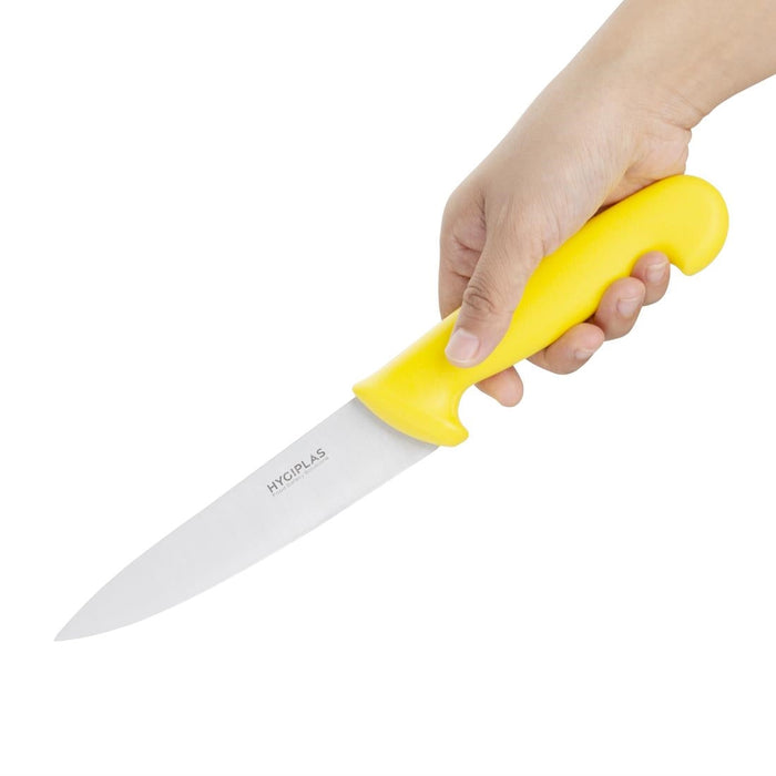 Hygiplas Chef Knife Yellow 15.5cm Hygiplas