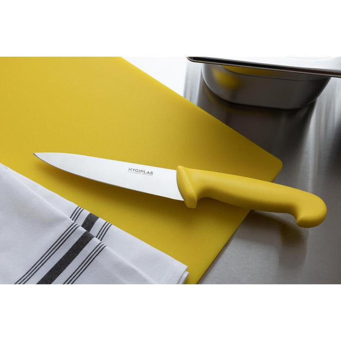 Hygiplas Chef Knife Yellow 15.5cm Hygiplas