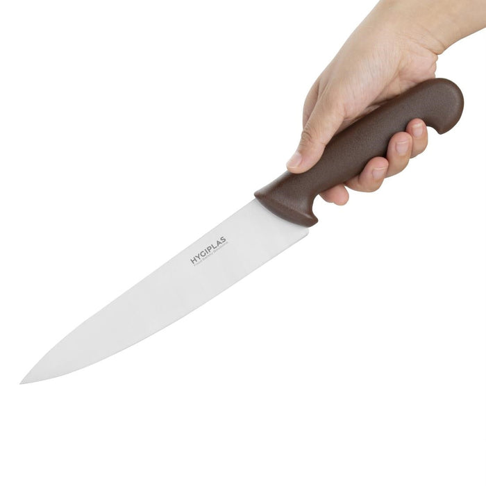 Hygiplas Chef Knife Brown 21.8cm Hygiplas