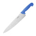 Blade Length: 10". Weight: 190g. Blue for raw fish