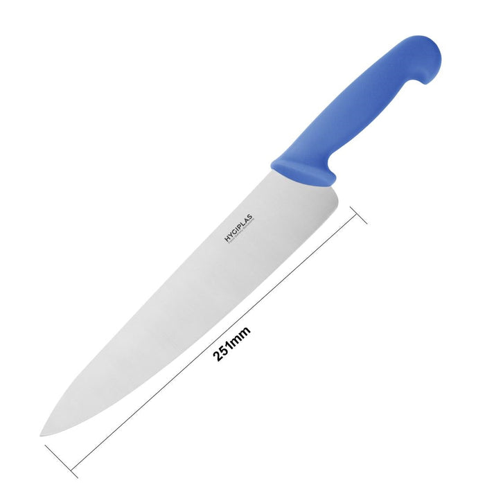 Hygiplas Chef Knife Blue 25cm Hygiplas