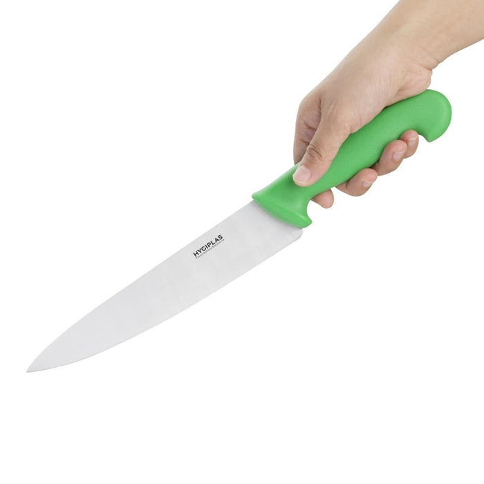 Hygiplas Chef Knife Green 21.8cm Hygiplas