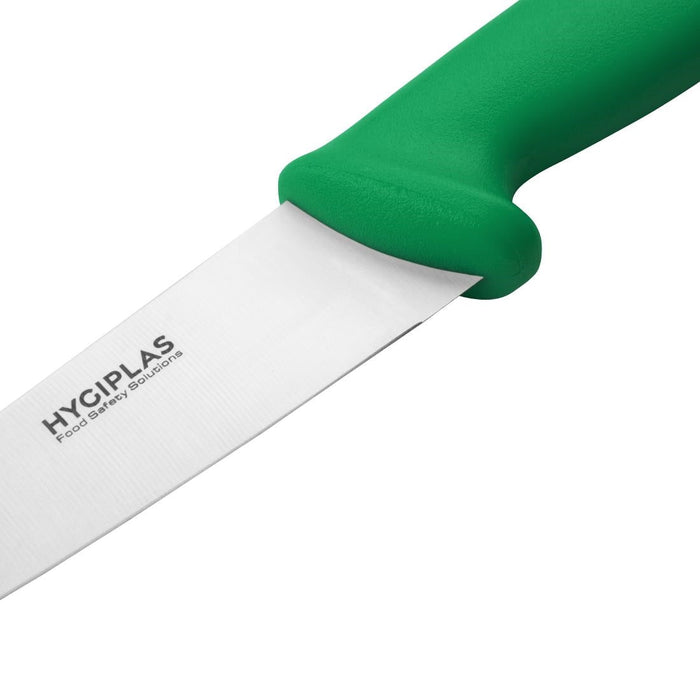 Hygiplas Chef Knife Green 15.9cm Hygiplas