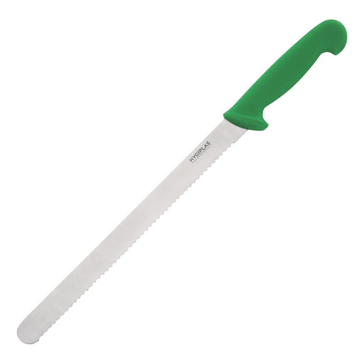 Blade Length: 12". Weight: 120g. Green for salads and fruits