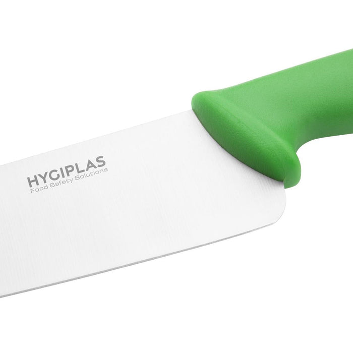 Hygiplas Chef Knife Green 25cm Hygiplas