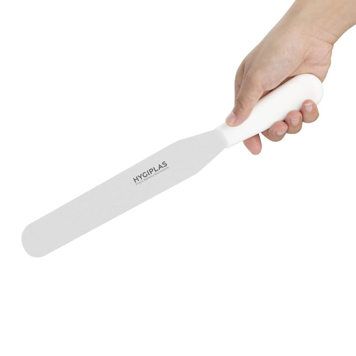 Hygiplas Straight Blade Palette Knife White 20cm Hygiplas