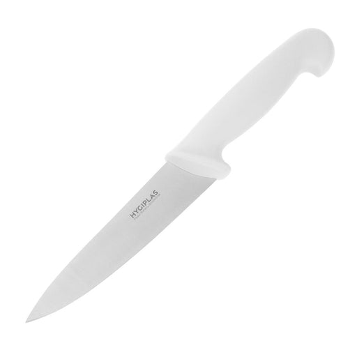 Blade Length: 6.25". Weight: 120gz. White for dairy