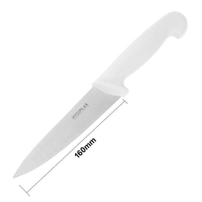 Hygiplas Chef Knife White 15.5cm Hygiplas