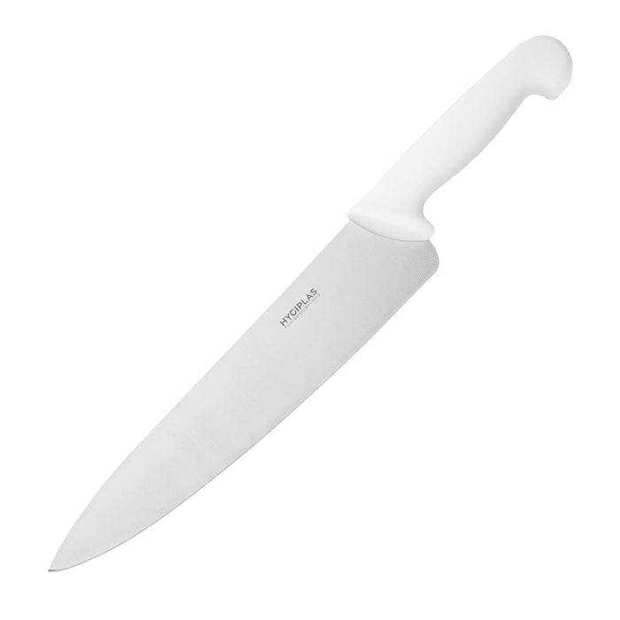 Blade Length: 10". Weight: 200g. White for dairy
